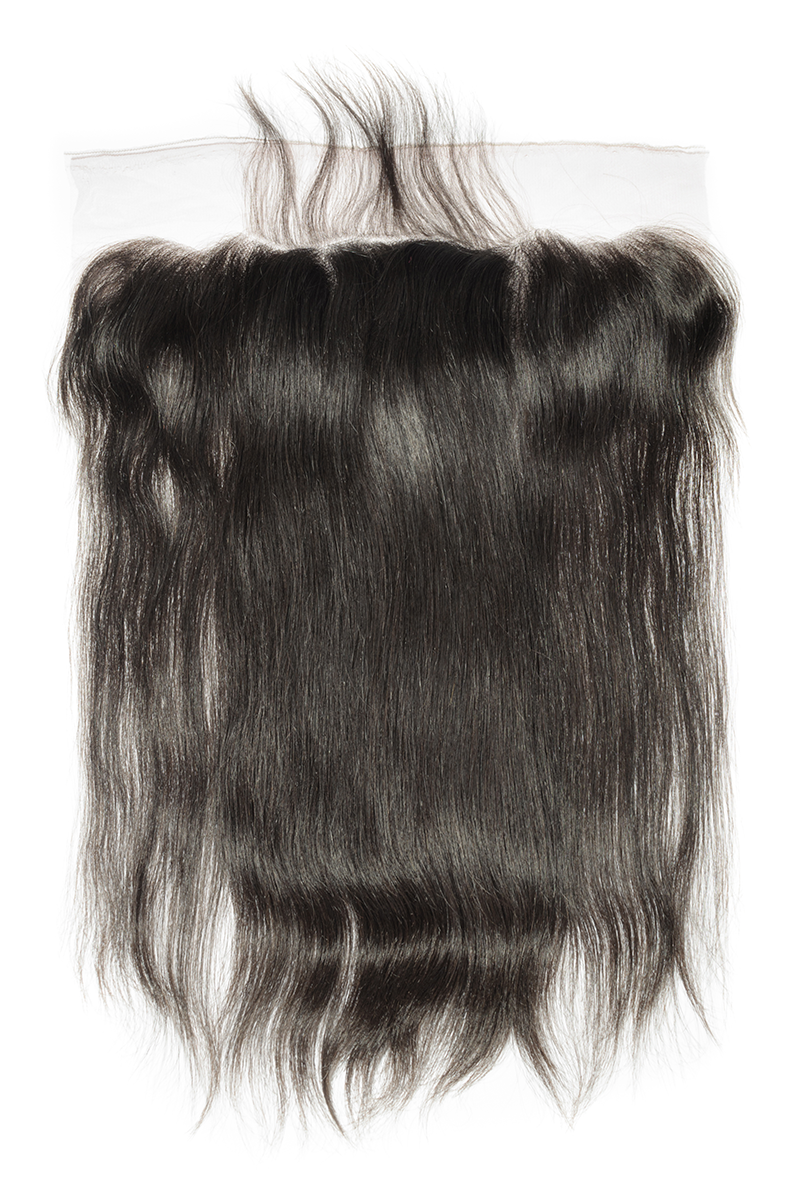 Premium black virgin hair straight frontal closures. Perfect for adding volume and length, straight offers a natural, glamorous finish that shines with health and vitality. Whether you're aiming for an elegant everyday look or something more extravagant, these extensions are designed to blend seamlessly with your natural hair. Experience the luxury of long-lasting, easy-to-style hair that turns heads wherever you go. Don’t miss out—get yours today and step up your hair game!